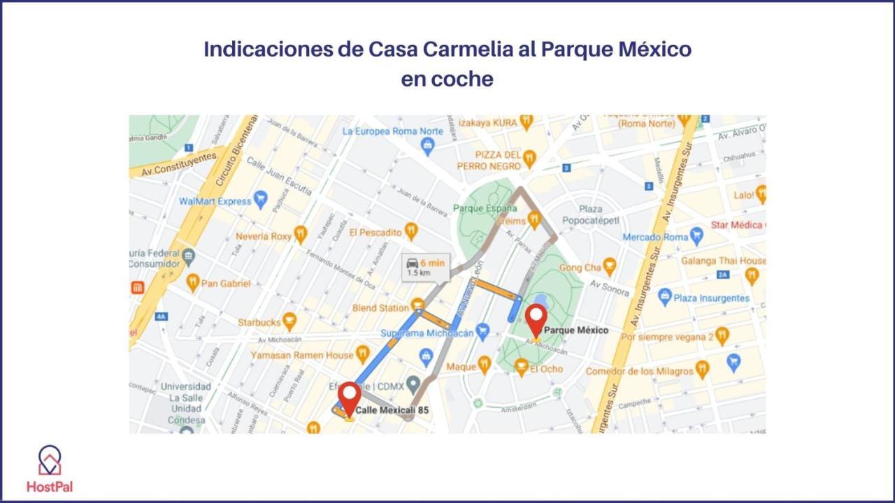 Апартаменти Casa Carmelia La Condesa Мехіко Екстер'єр фото