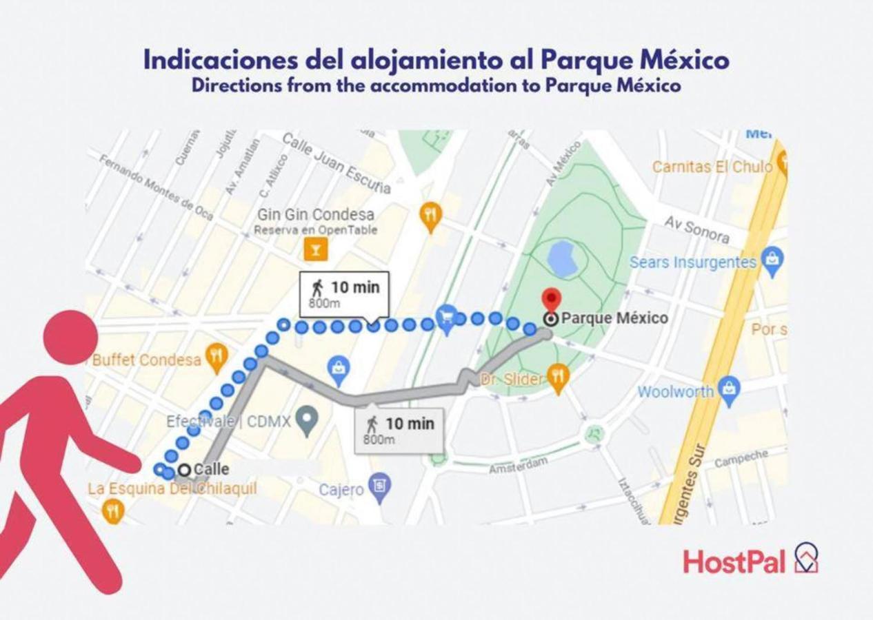 Апартаменти Casa Carmelia La Condesa Мехіко Екстер'єр фото